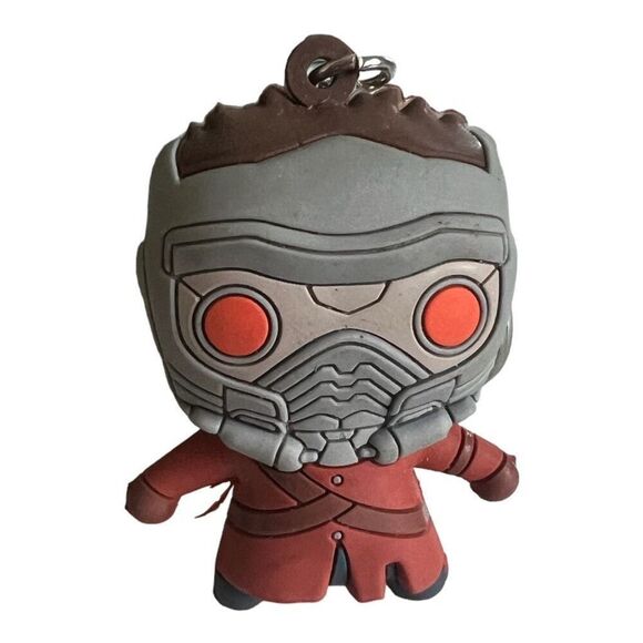 New Marvel Guardians Of The Galaxy Rare Star Lord Keychain From Blindbag - Picture 1 of 3